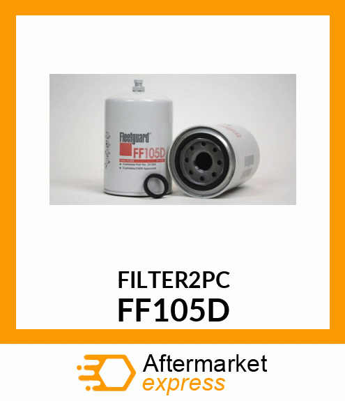 FILTER2PC FF105D