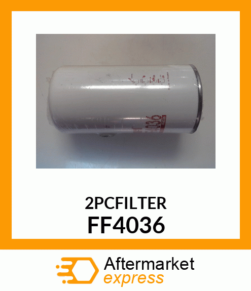 2PCFILTER FF4036