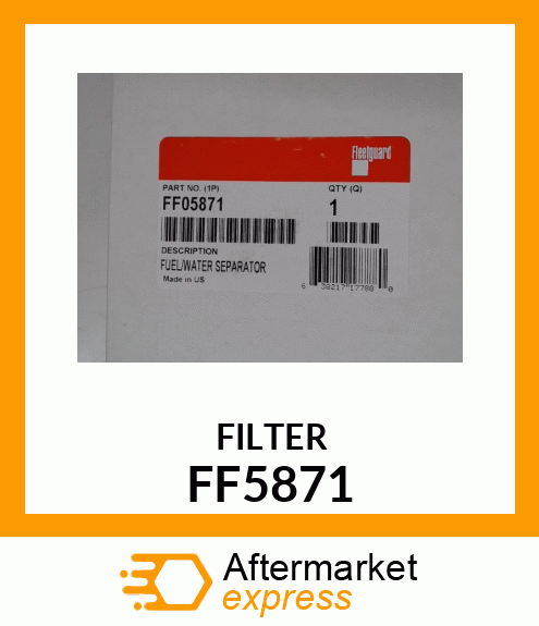 FILTER FF5871