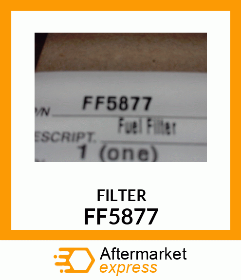 FILTER FF5877