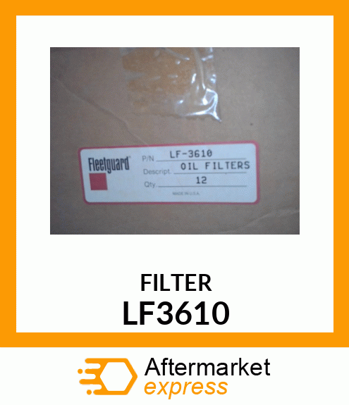 FILTER3PC LF3610