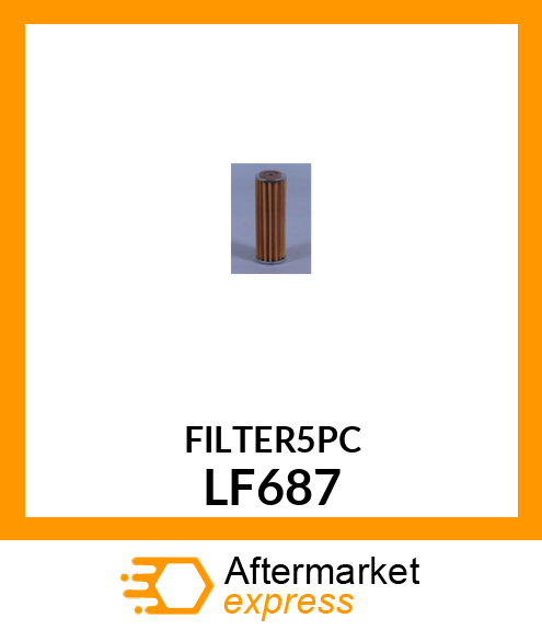FILTER5PC LF687