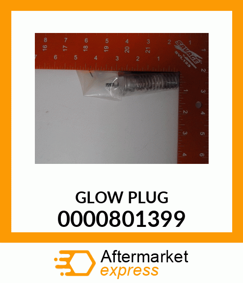 Spare part 0000801399 + GLOW_PLUG