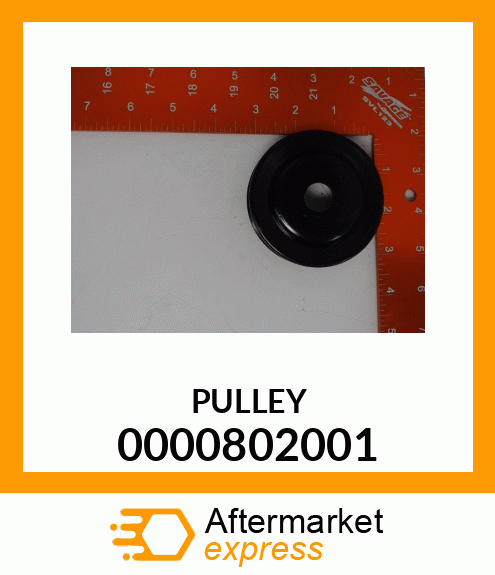 Spare part 0000802001 + PULLEY