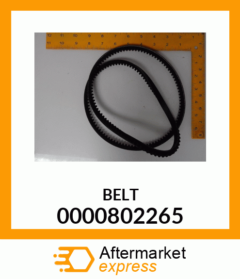 Spare part 0000802265 + BELT