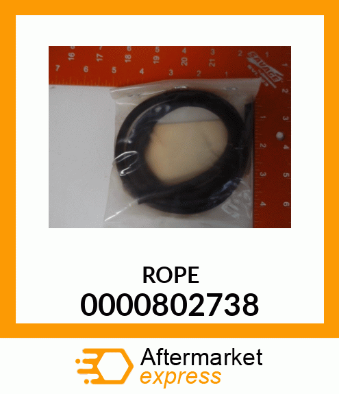 Spare part 0000802738 + ROPE