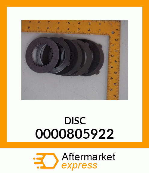 Spare part 0000805922 + DISC_8PC