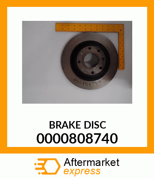 Spare part 0000808740 + BRAKE_DISC