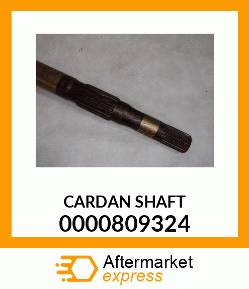 CARDAN SHAFT 0000809324