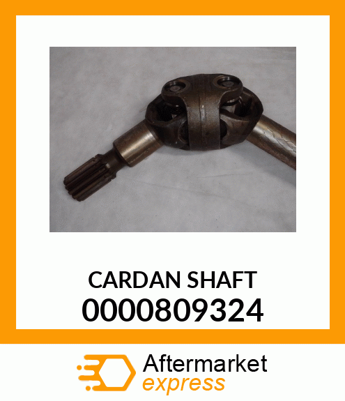 CARDAN SHAFT 0000809324