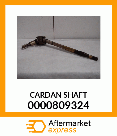 CARDAN SHAFT 0000809324