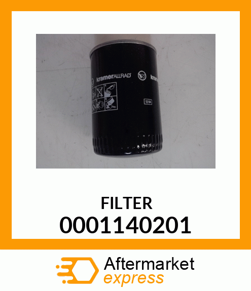 Spare part 0001140201 + FILTER