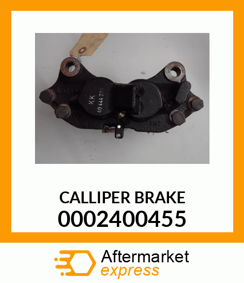 Spare part 0002400455 + CALLIPER_BRAKE_