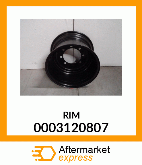 Spare part 0003120807 + RIM