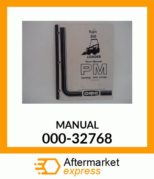 Spare part 000-32768 + MANUAL