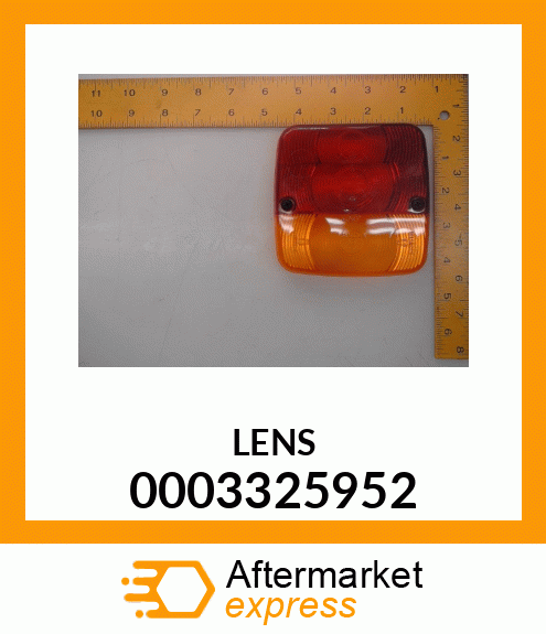 Spare part 0003325952 + LENS