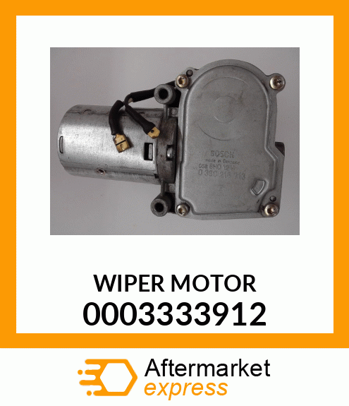 WIPER MOTOR 0003333912