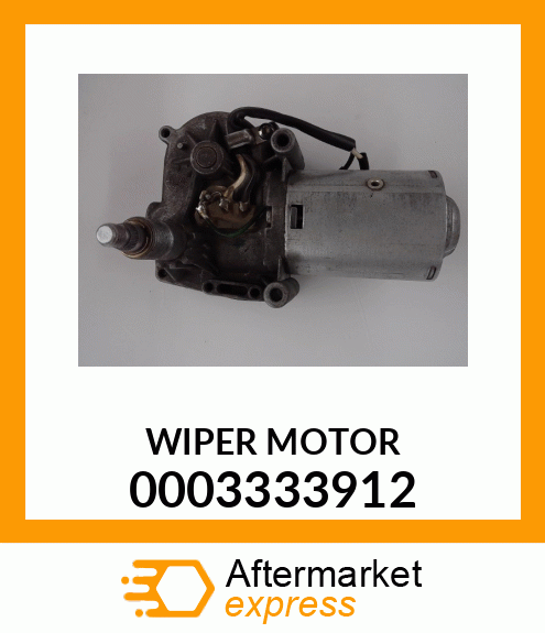 WIPER MOTOR 0003333912