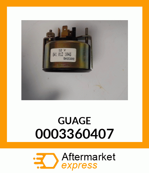 GUAGE 0003360407