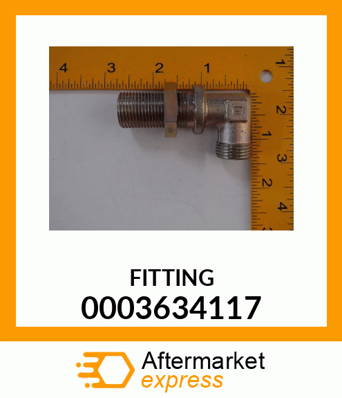 Spare part 0003634117 + FITTING