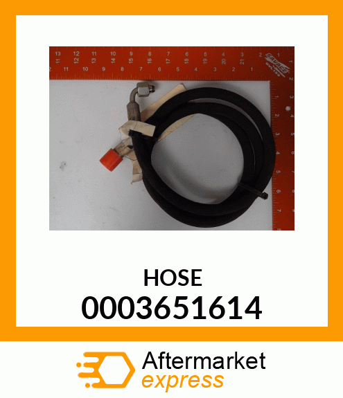 Spare part 0003651614 + HOSE