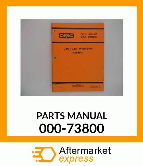 PARTS_MANUAL 000-73800