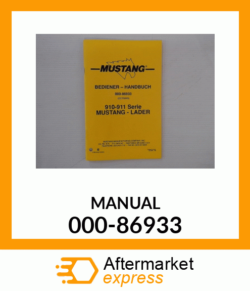 MANUAL 000-86933