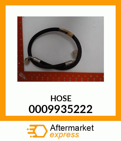 Spare part 0009935222 + HOSE