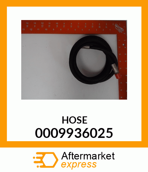 Spare part 0009936025 + HOSE