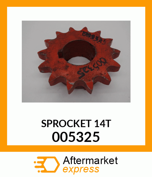 SPROCKET 14T 005325