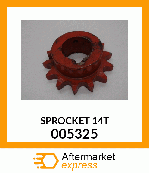 SPROCKET 14T 005325