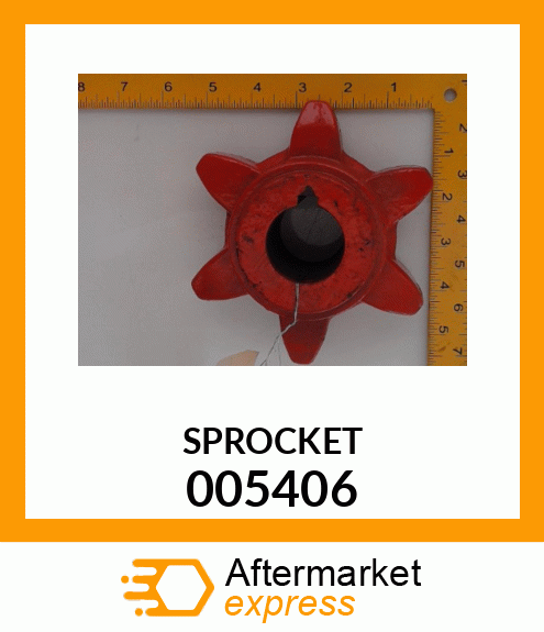 Spare part 005406 + SPROCKET