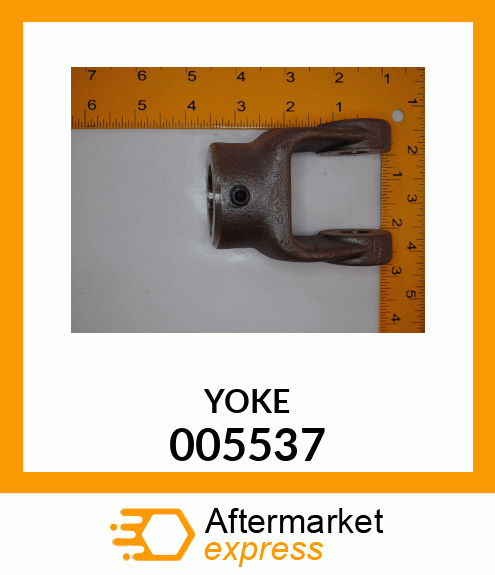 Spare part 005537 + YOKE