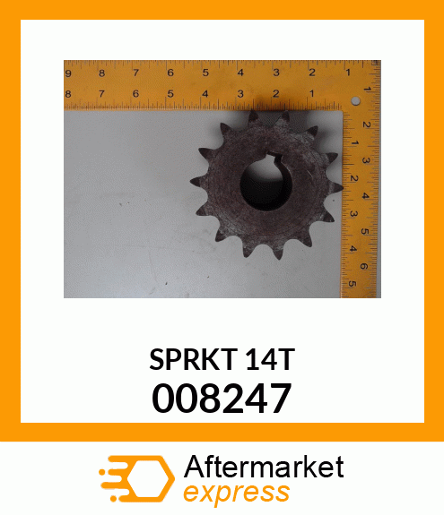 SPRKT 14T 008247