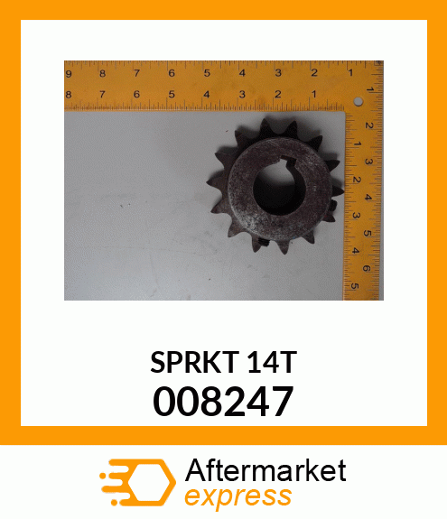 SPRKT 14T 008247