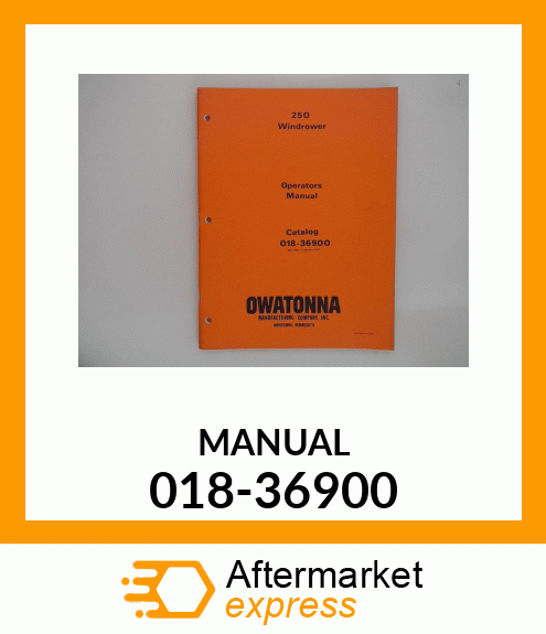 MANUAL 018-36900