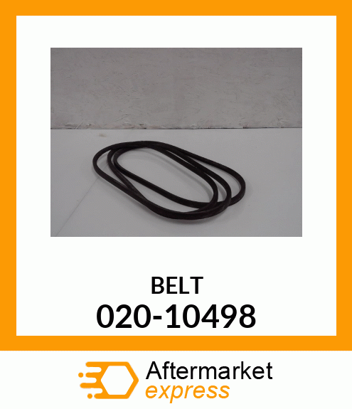 Spare part 020-10498 + BELT