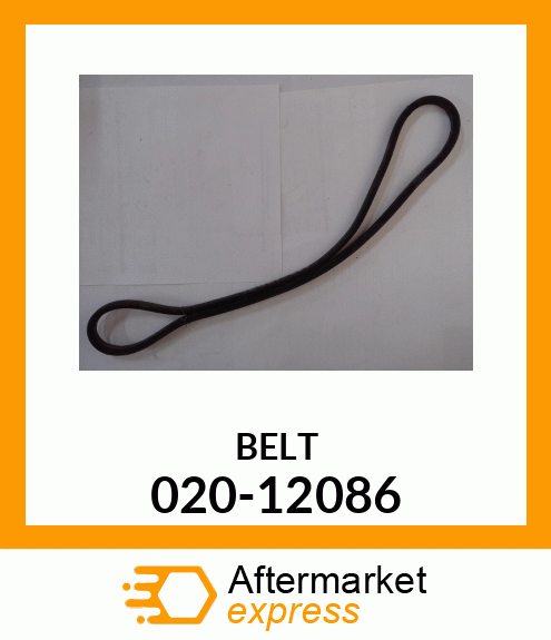 Spare part 020-12086 + BELT