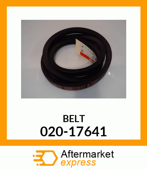 Spare part 020-17641 + BELT