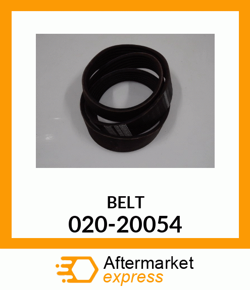 Spare part 020-20054 + BELT