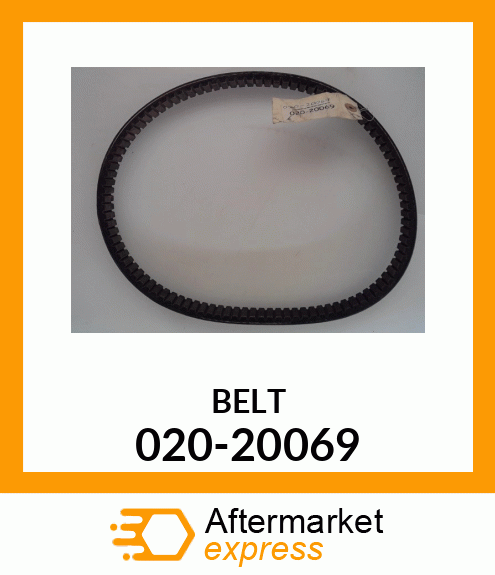 Spare part 020-20069 + BELT