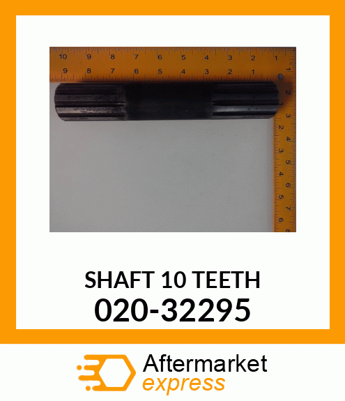 SHAFT 10 TEETH 020-32295