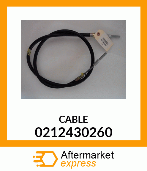 CABLE 0212430260