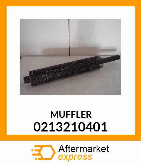 Spare part 0213210401 + MUFFLER