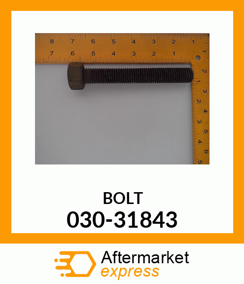 Spare part 030-31843 + BOLT