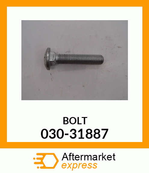 Spare part 030-31887 + BOLT