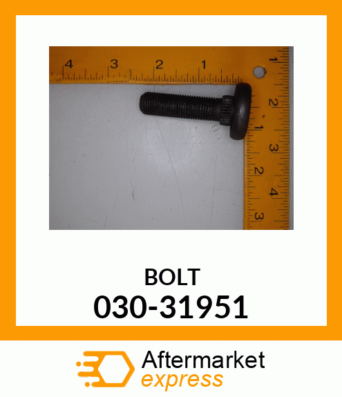 Spare part 030-31951 + BOLT