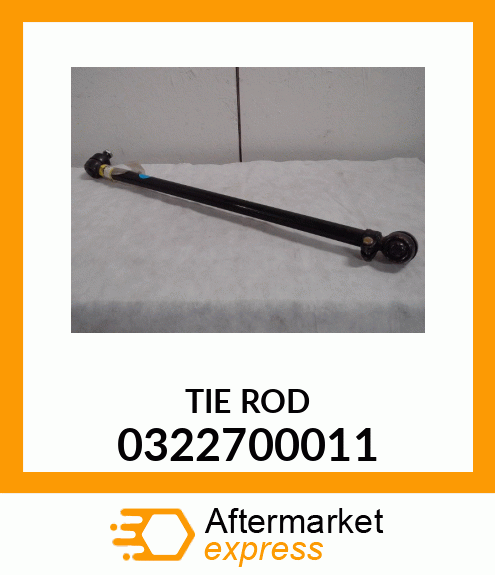 Spare part 0322700011 + TIE_ROD