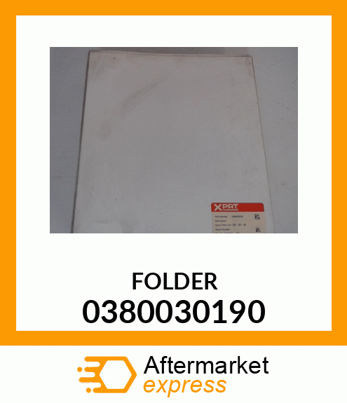 FOLDER 0380030190