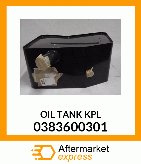 Spare part 0383600301 + OIL_TANK_KPL